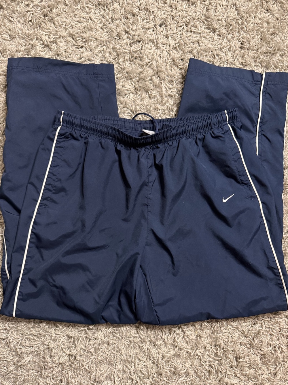 2000s Nike Blue Sweatpants